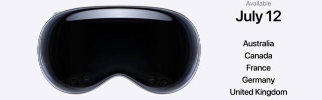 Apple Launching Vision Pro in These 8 Countries by Mid-July